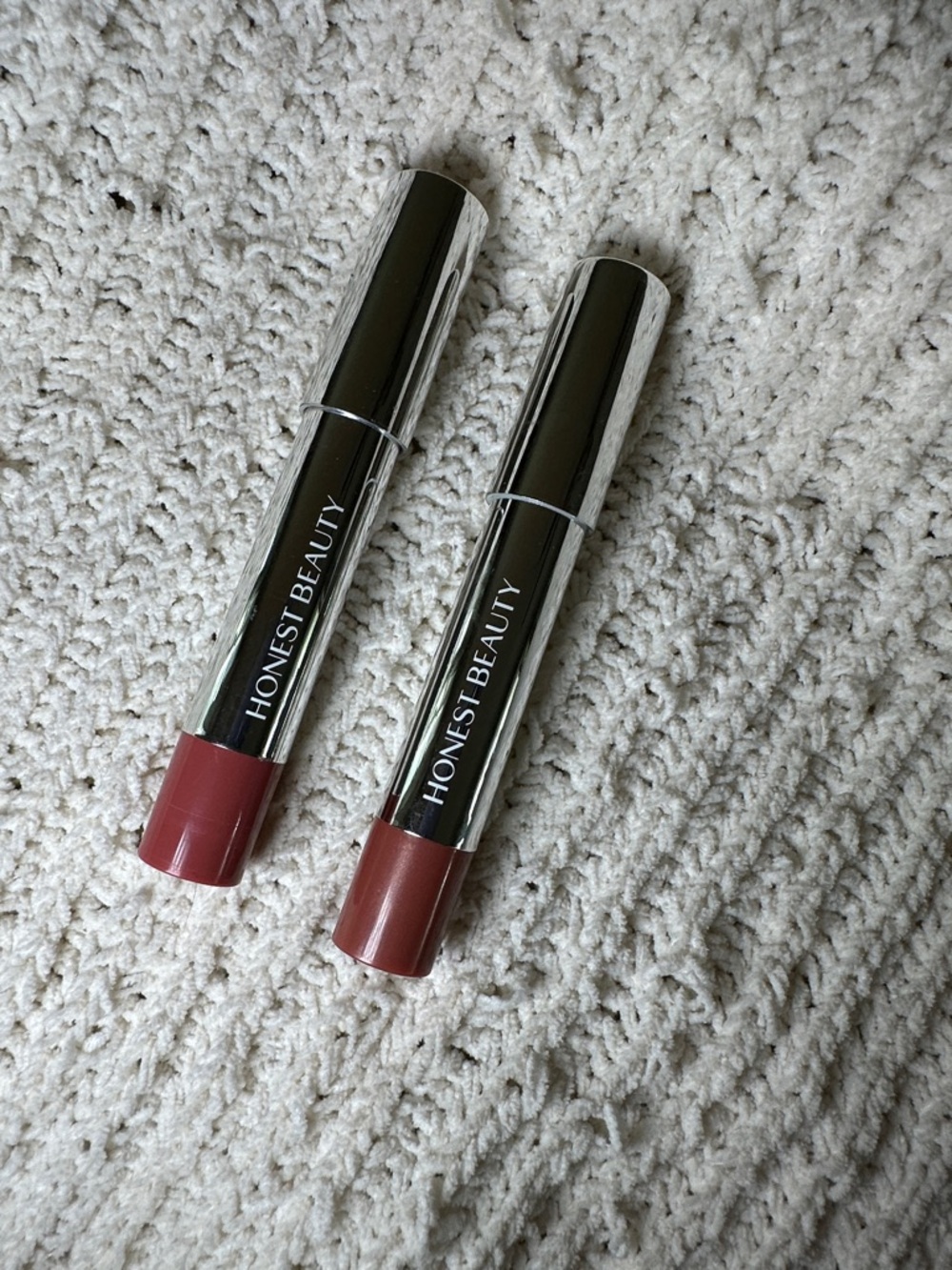Cream Lipstick Duo - Rose & Mauve